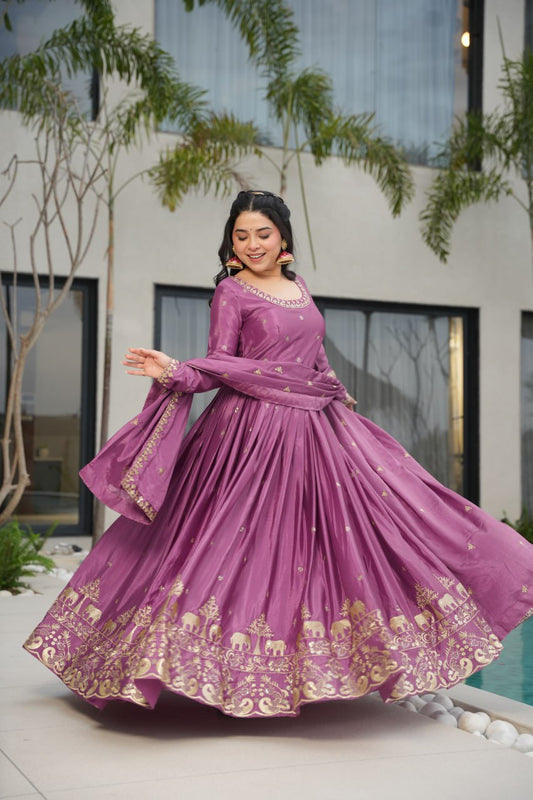 Elegant Anarkali Dress