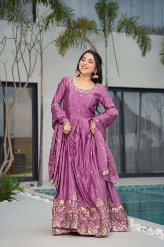 Elegant Anarkali Dress